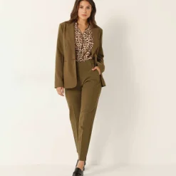Veste blazer fluide, manches longues