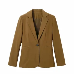 Veste blazer fluide, manches longues
