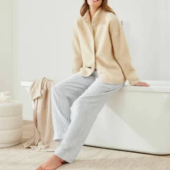 Veste d’intérieur en bouclette