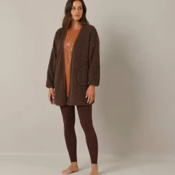 Veste d'intérieur en sherpa