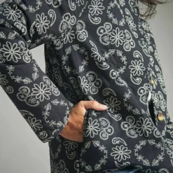 Veste matelassée imprimée