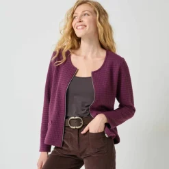 Veste matelassée zippée