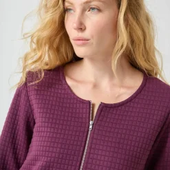 Veste matelassée zippée