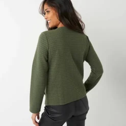 Veste matelassée zippée