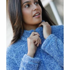Veste zippée, maille peluche