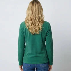 Veste zippée maille polaire, manches longues