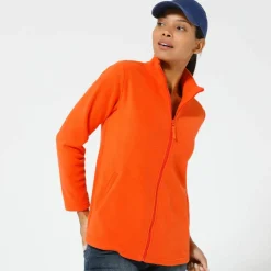 Veste zippée maille polaire, manches longues