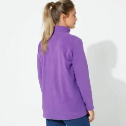 Veste zippée maille polaire, manches longues